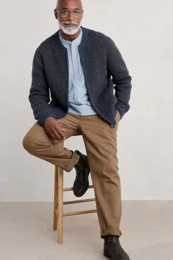Men Seasalt Cornwall Men's Thresher Knitted Cardigan