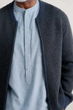 Men Seasalt Cornwall Men's Thresher Knitted Cardigan
