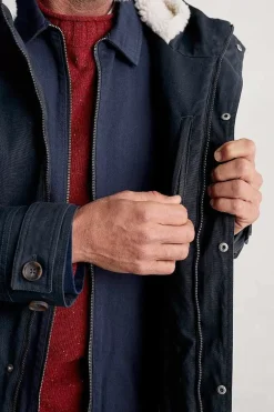 Men Seasalt Cornwall Men's Tidesman Waterproof Coat