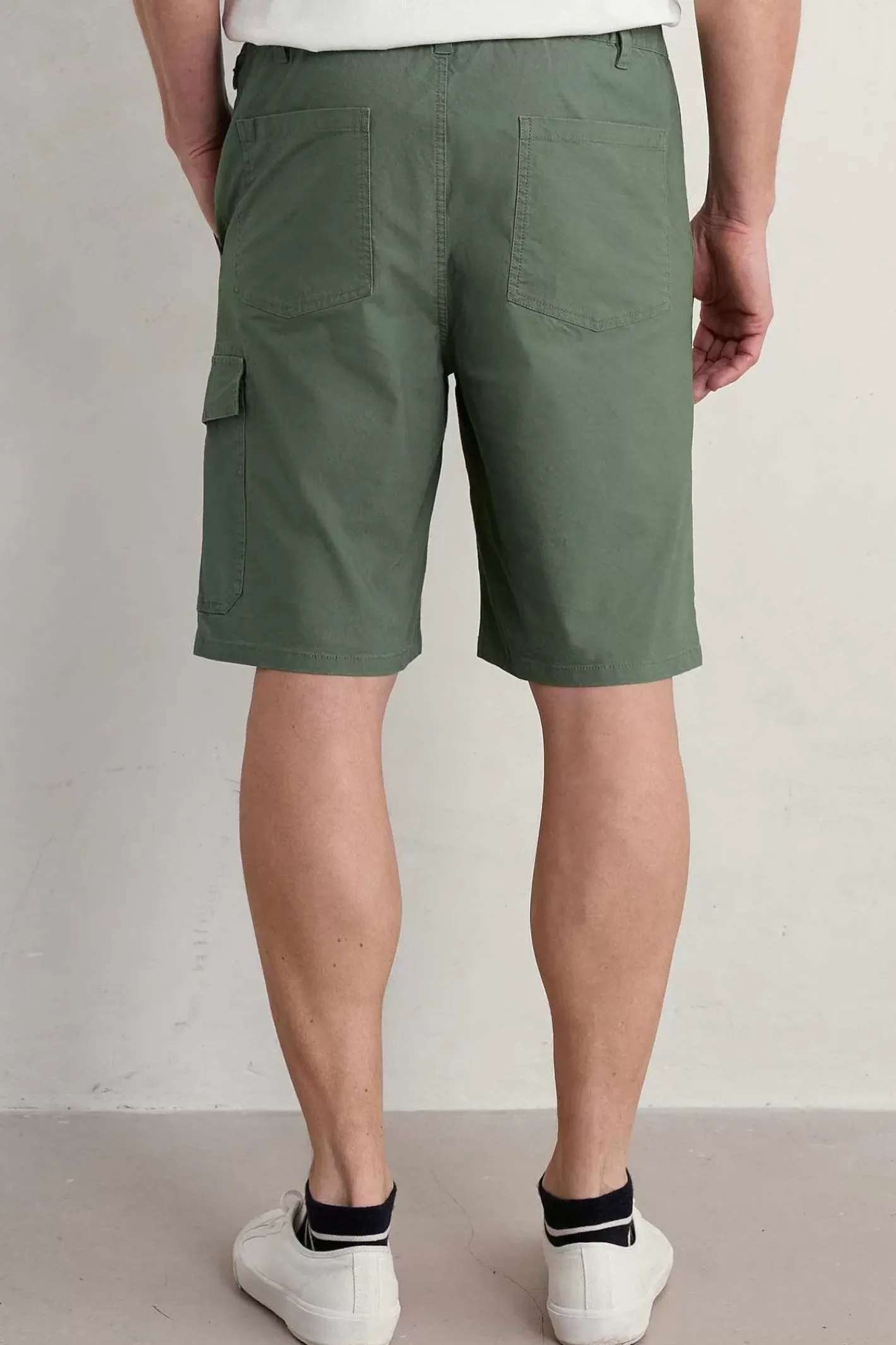 Men Seasalt Cornwall Men's Tillerman Organic Cotton Cargo Shorts