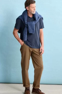 Men Seasalt Cornwall Men's Treve Organic Cotton Polo