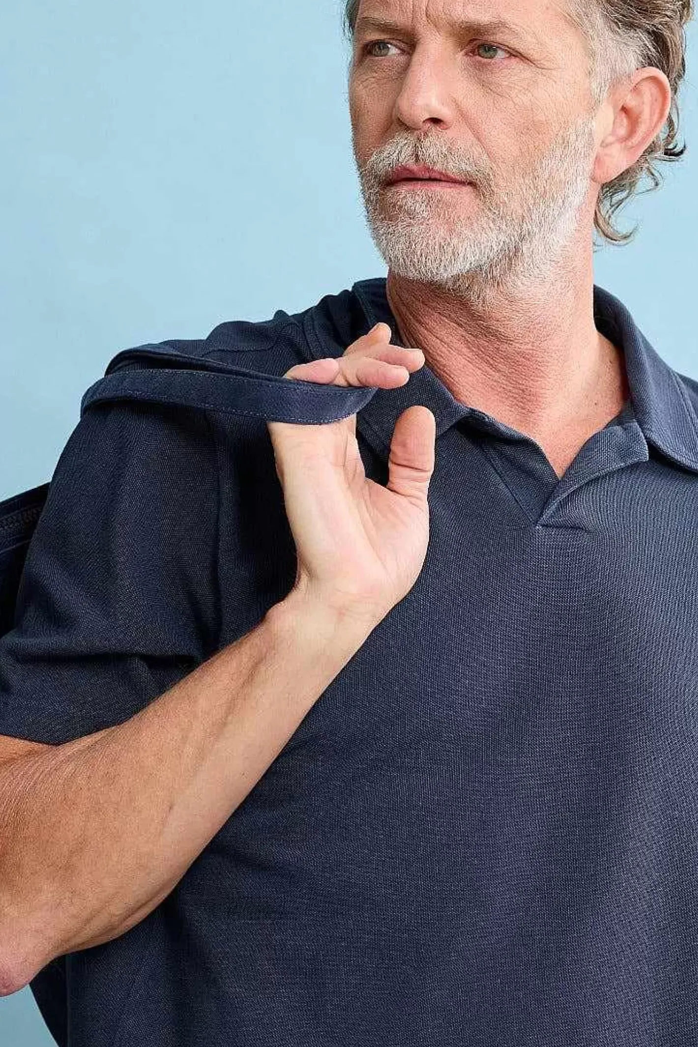 Men Seasalt Cornwall Men's Treve Organic Cotton Polo