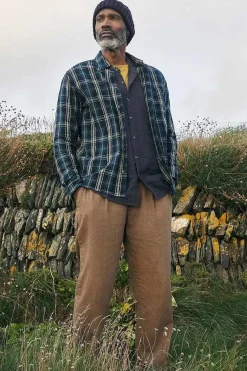 Men Seasalt Cornwall Men's Tristan Organic Cotton Shirt