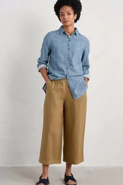 Women Seasalt Cornwall Merrivale Linen Culottes