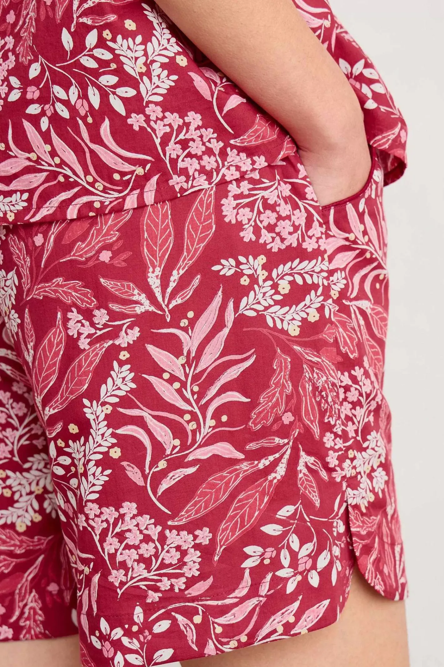 Women Seasalt Cornwall Moonflower Vest Top Pyjama Set