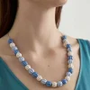 Women Seasalt Cornwall Moorland Haze Bead Necklace