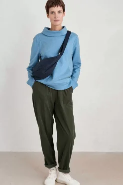 Women Seasalt Cornwall Moss Path Organic Cotton Sweatshirt