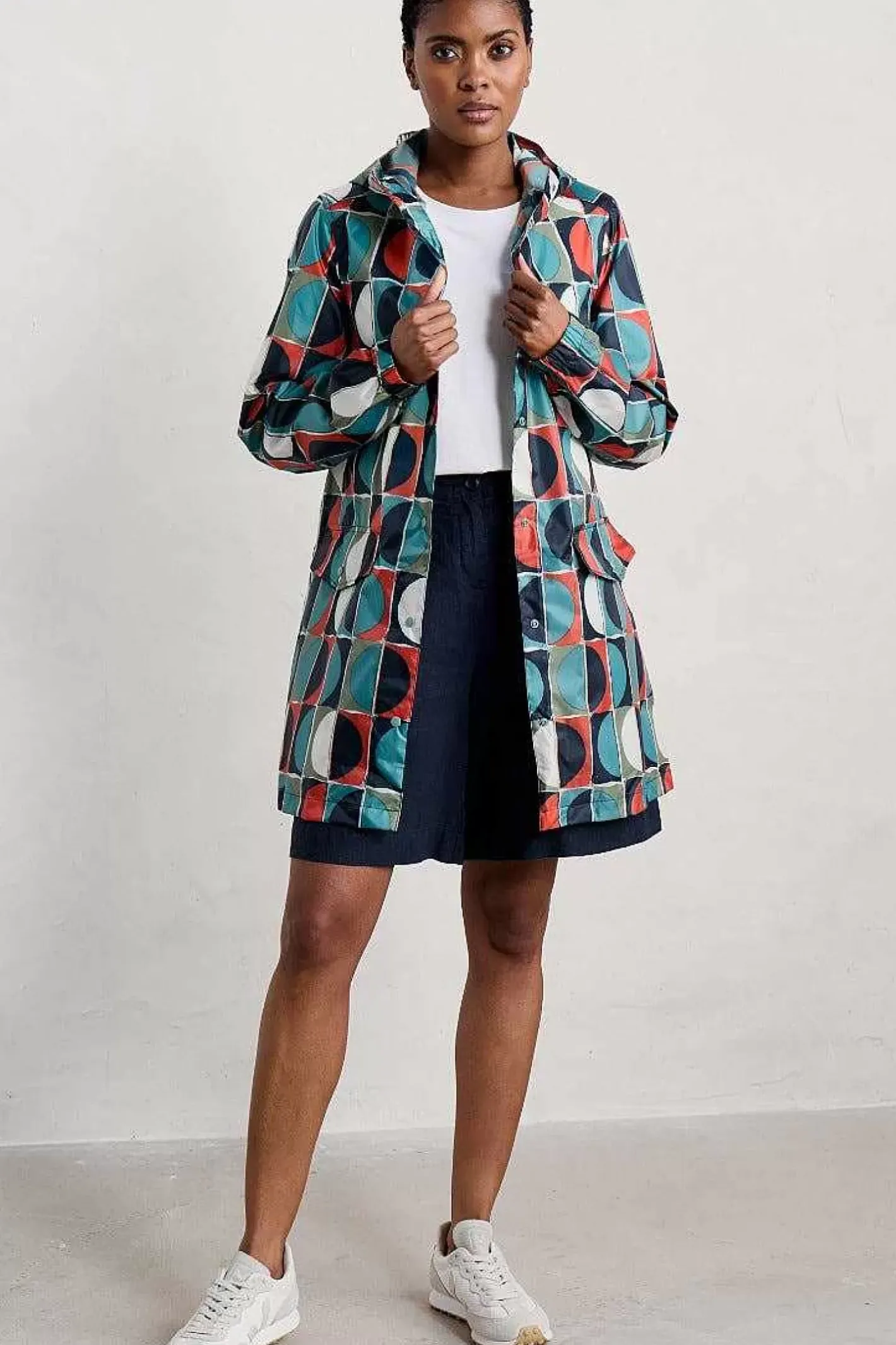 Women Seasalt Cornwall Pack-It Waterproof Jacket