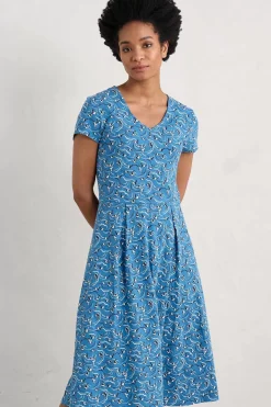 Women Seasalt Cornwall Pier View Jersey Dress