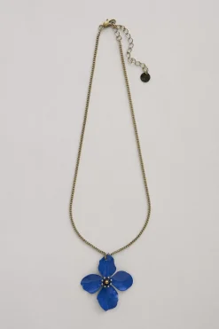 Women Seasalt Cornwall Pollinator Flower Pendant