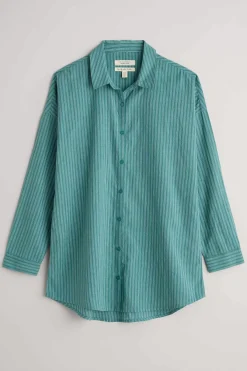 Women Seasalt Cornwall Rising Cotton Shirt