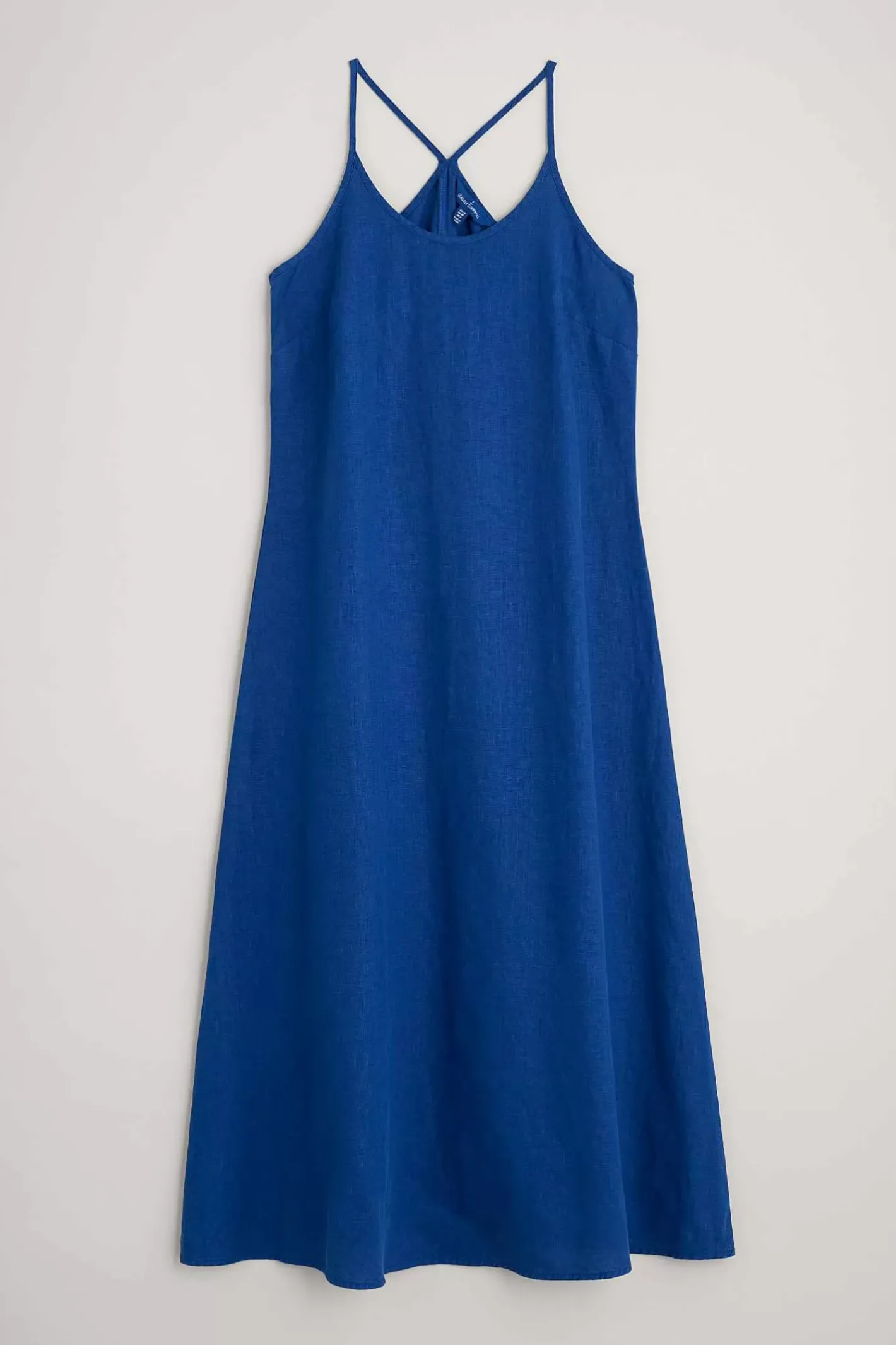 Women Seasalt Cornwall River Fowey Sleeveless Linen Dress