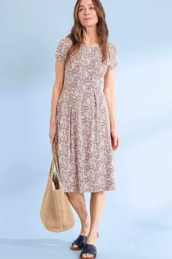 Women Seasalt Cornwall Riviera Fit-And-Flare Jersey Dress