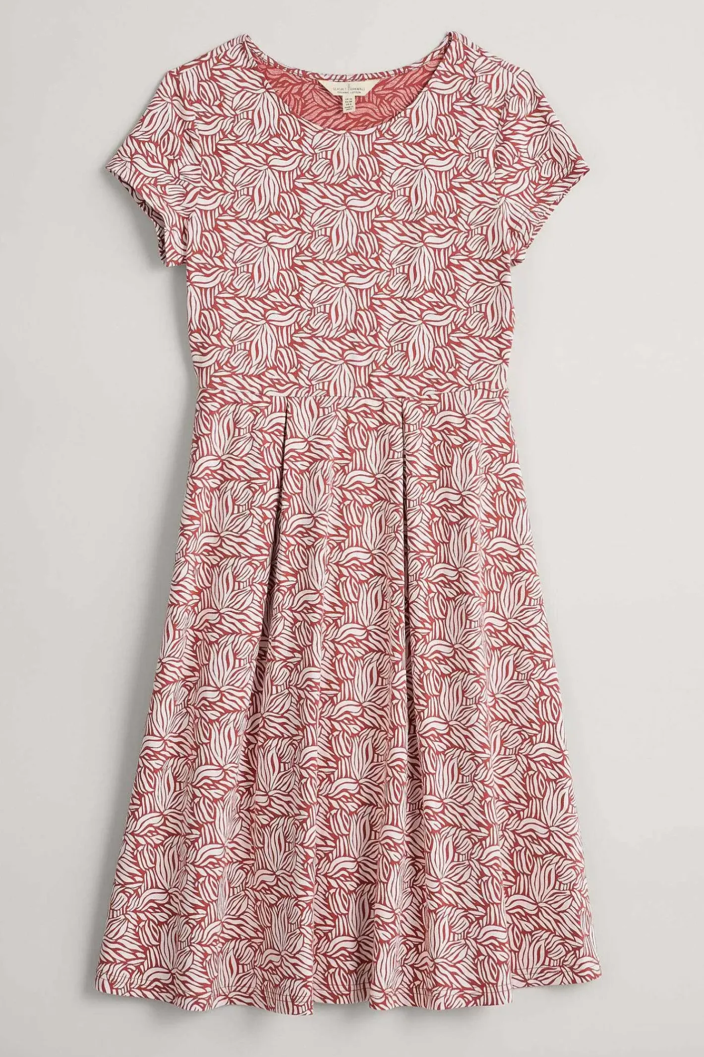 Women Seasalt Cornwall Riviera Fit-And-Flare Jersey Dress