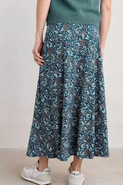 Women Seasalt Cornwall Rose Jersey Skirt