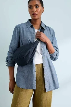 Women Seasalt Cornwall Sailmaker Chambray Shirt