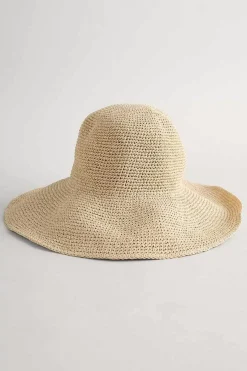 Women Seasalt Cornwall Sculpture Garden Wide Brim Sunhat