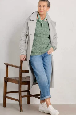 Women Seasalt Cornwall Sea Bird Organic Cotton Jumper