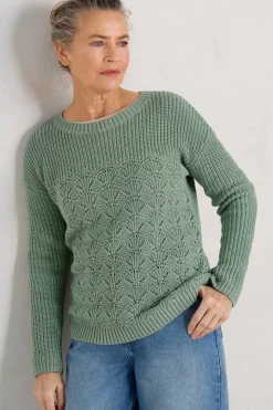 Women Seasalt Cornwall Sea Bird Organic Cotton Jumper
