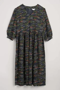 Women Seasalt Cornwall Sea Line Midi Dress