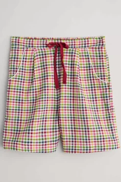 Women Seasalt Cornwall Senara Checked Summer Pyjamas