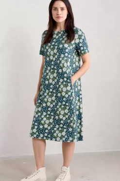 Women Seasalt Cornwall Short-Sleeved Pipers Dress