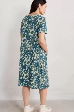 Women Seasalt Cornwall Short-Sleeved Pipers Dress