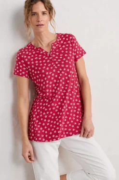 Women Seasalt Cornwall Short-Sleeved Risso Top