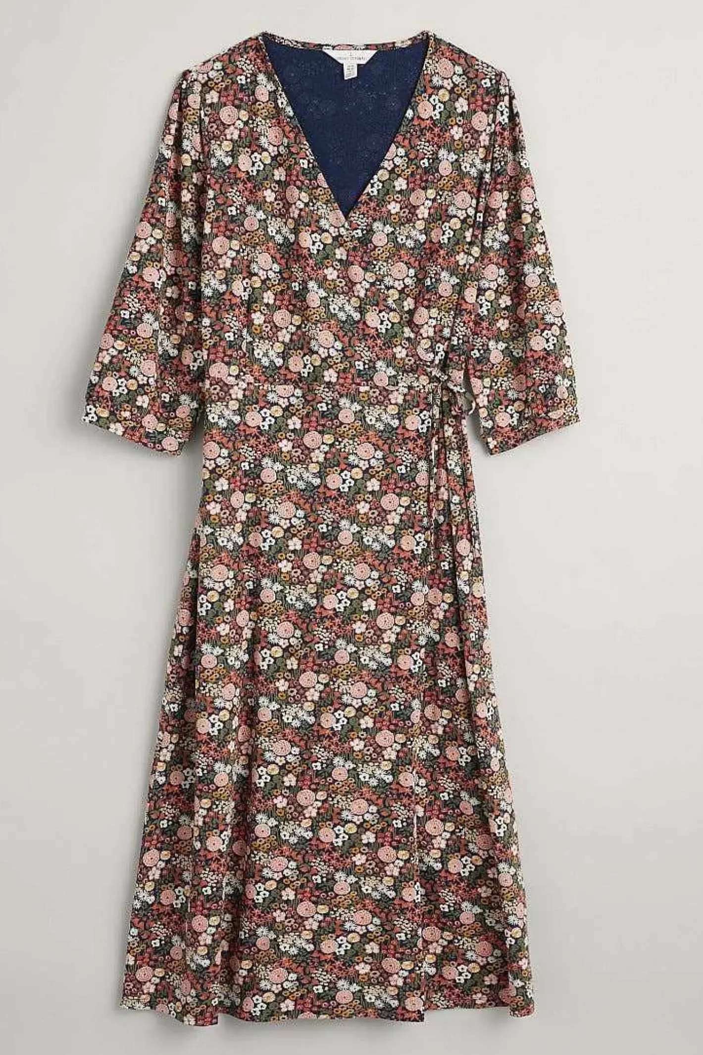 Women Seasalt Cornwall Sowena Jersey Wrap Dress