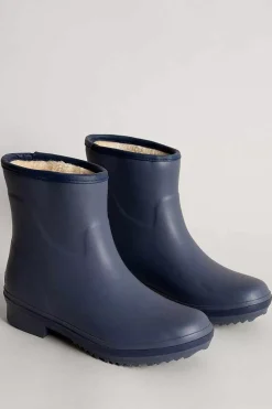 Women Seasalt Cornwall Storm Chaser Fleece-Lined Wellies