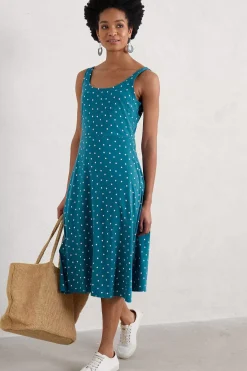 Women Seasalt Cornwall Sun Gleam Jersey Midi Dress