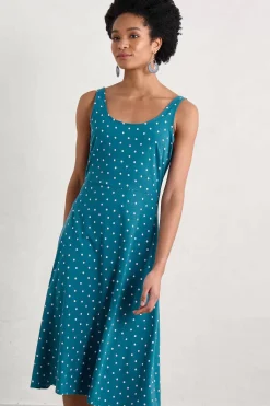 Women Seasalt Cornwall Sun Gleam Jersey Midi Dress