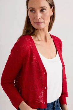 Women Seasalt Cornwall Sweet Day Cotton Cardigan