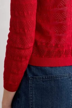 Women Seasalt Cornwall Sweet Day Cotton Cardigan