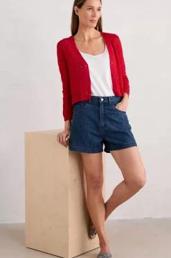 Women Seasalt Cornwall Sweet Day Cotton Cardigan