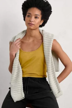 Women Seasalt Cornwall Tidal Drift Jersey Vest