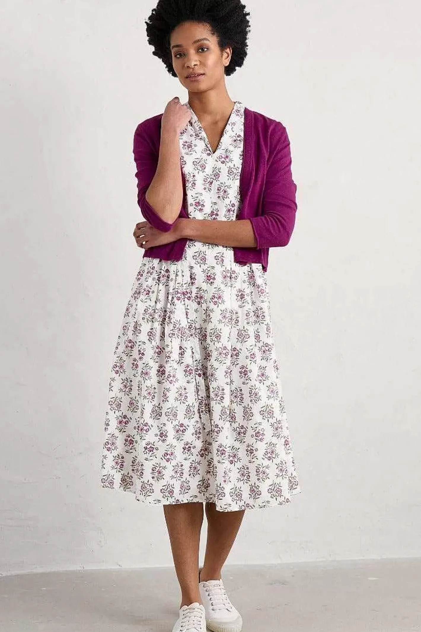 Women Seasalt Cornwall Top Terrace Fit-And-Flare Dress