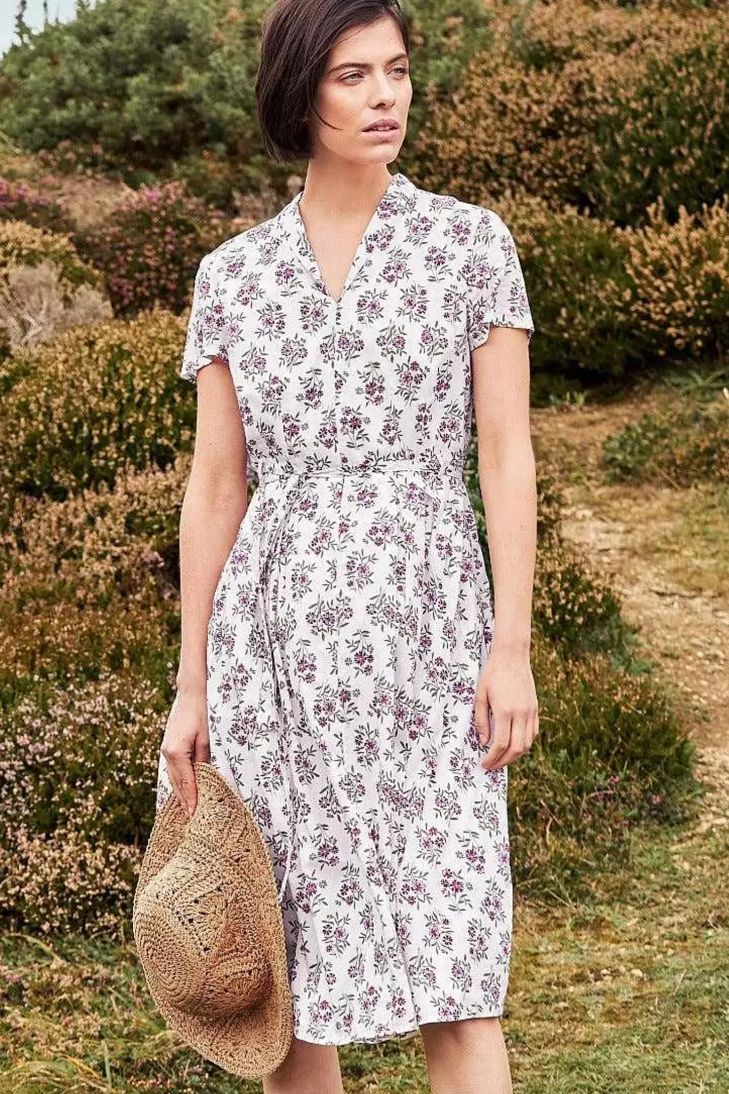 Women Seasalt Cornwall Top Terrace Fit-And-Flare Dress