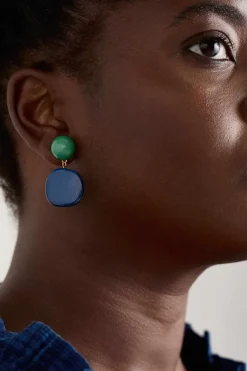 Women Seasalt Cornwall Torch Lily Drop Earrings