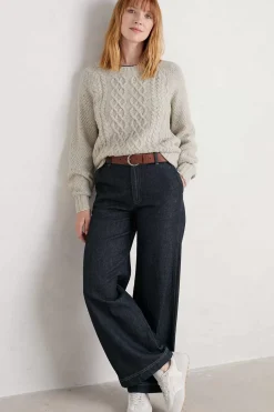Women Seasalt Cornwall Tressa Cable Knit Jumper