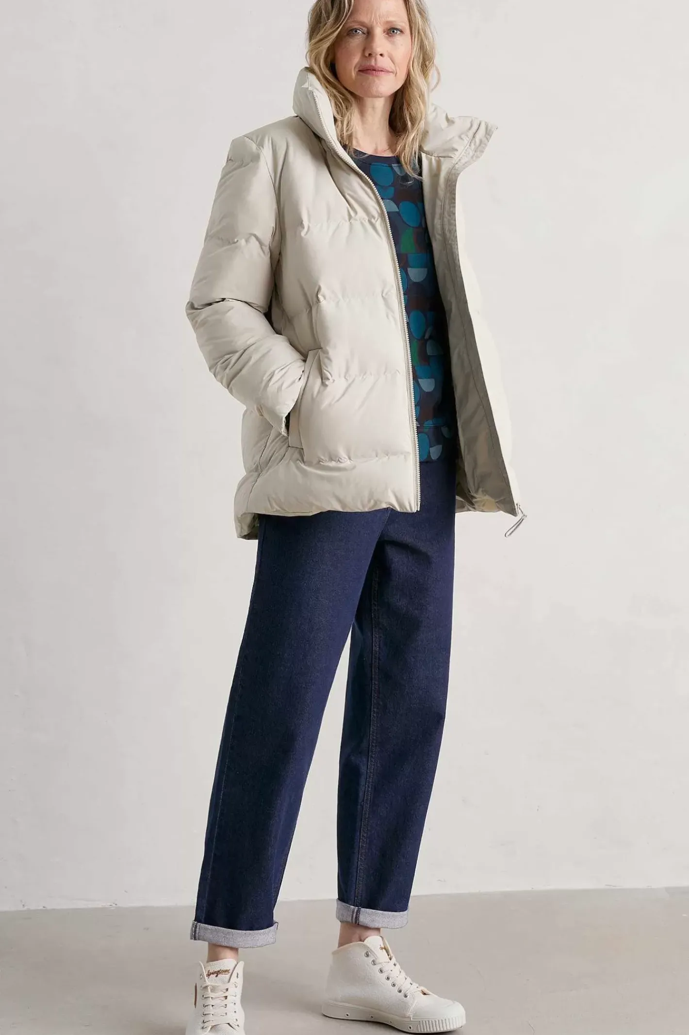 Women Seasalt Cornwall Waymaker Waterproof Puffer Jacket
