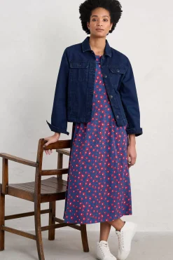 Women Seasalt Cornwall Wild Bouquet Jersey Dress