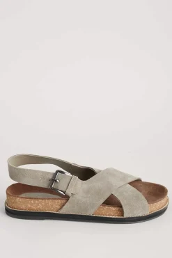Women Seasalt Cornwall Wilder Shores Crossover Leather Sandals
