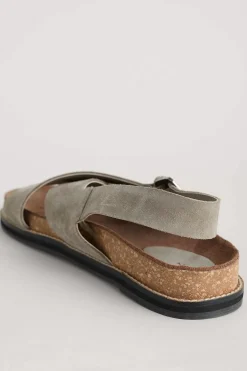 Women Seasalt Cornwall Wilder Shores Crossover Leather Sandals