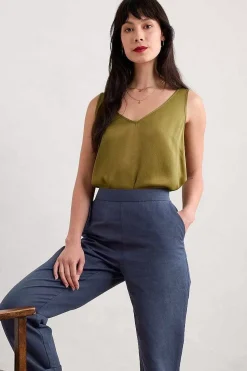 Women Seasalt Cornwall Wilder V-Neck Satin Vest