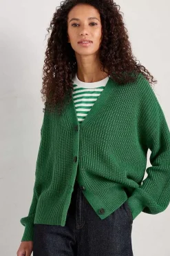Women Seasalt Cornwall Winding Creek Organic Cotton Knit Cardigan