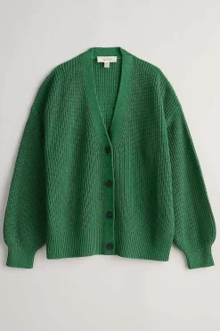 Women Seasalt Cornwall Winding Creek Organic Cotton Knit Cardigan
