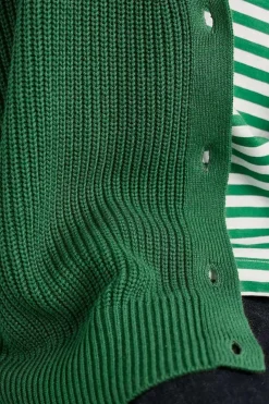 Women Seasalt Cornwall Winding Creek Organic Cotton Knit Cardigan