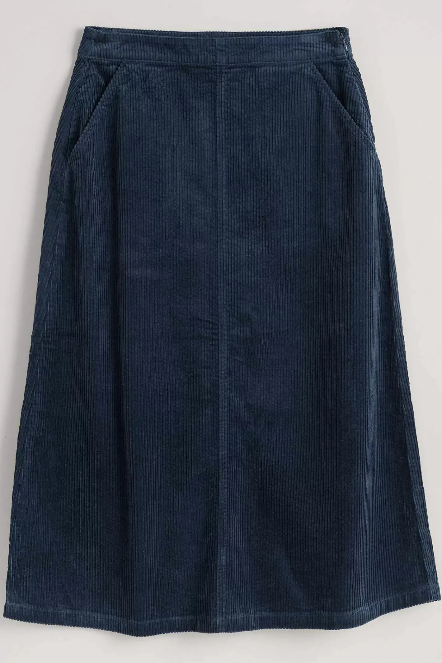 Women Seasalt Cornwall Window Wren Cord Midi Skirt