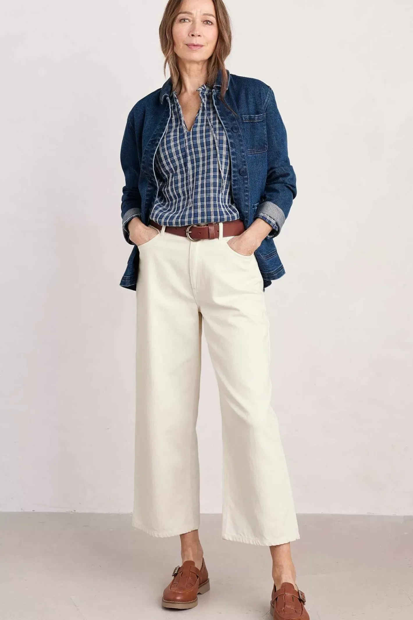 Women Seasalt Cornwall Winnard 3/4 Sleeve Top (Gots)